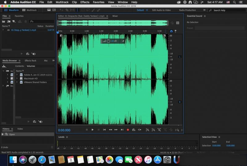 Adobe Audition CC macOS 2022